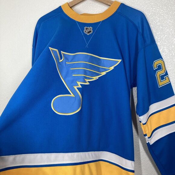 St Louis Blues Jersey Mens 50 NHL Alexander Steen 20 2017 Winter Classic Reebok - Picture 10 of 16